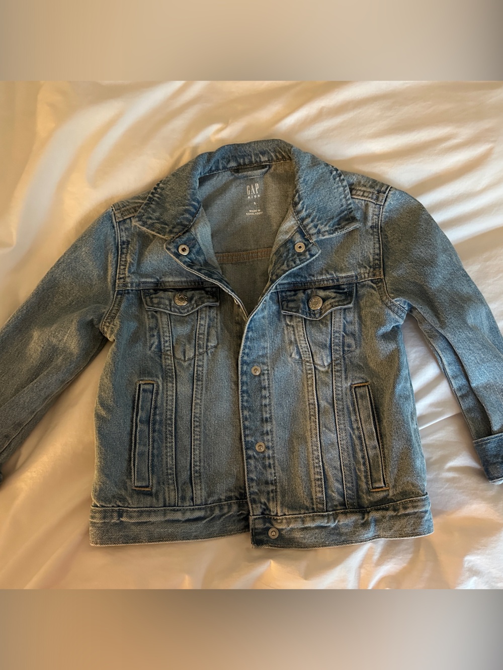 GAP Kids Light Blue Denim Trucker Jacket